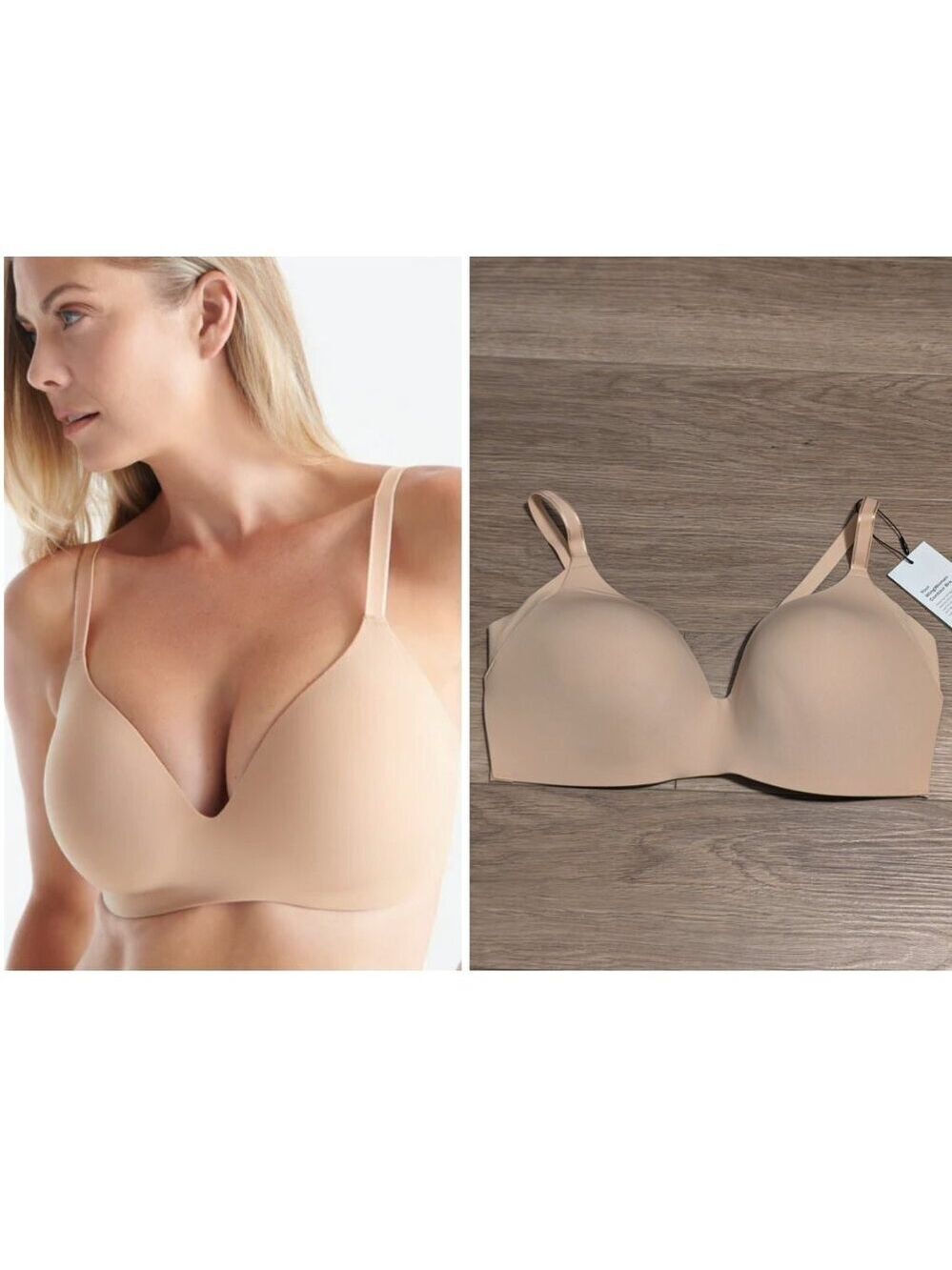 Knix | Original WingWoman Contour Bra In Beige (Size 7+/36DDD)